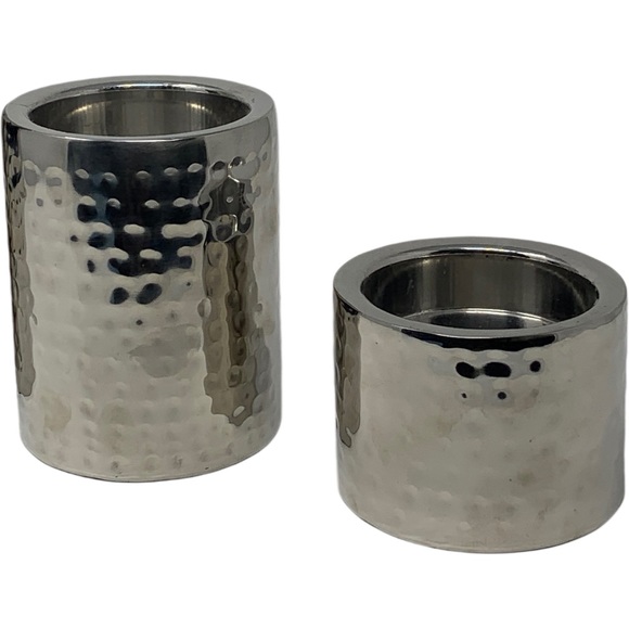 Pillar Candle Holder Set of 3 - Picture 3 of 7